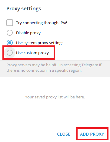 Proxy Settings on Windows step 3 Proxy Settings on Windows step 3