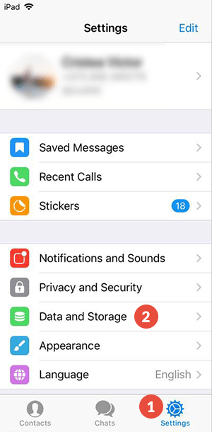 Proxy Settings on iOS step 1 Proxy Settings on iOS step 1